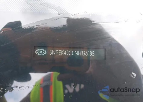 2022 Hyundai Sonata N Line/Night из США, поврежденный, VIN 5NPEK4JC0NH136185